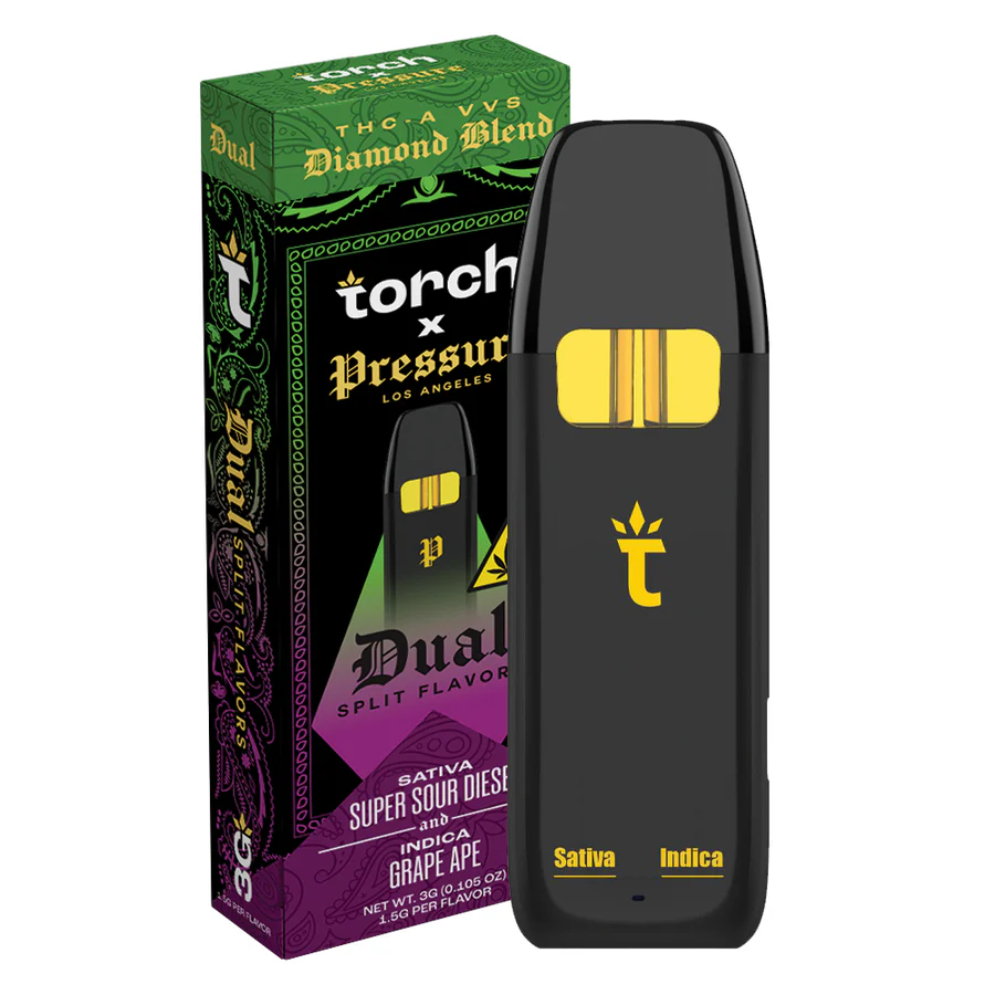 Torch X Pressure LA 3g THC-A Disposable 5ct Display
