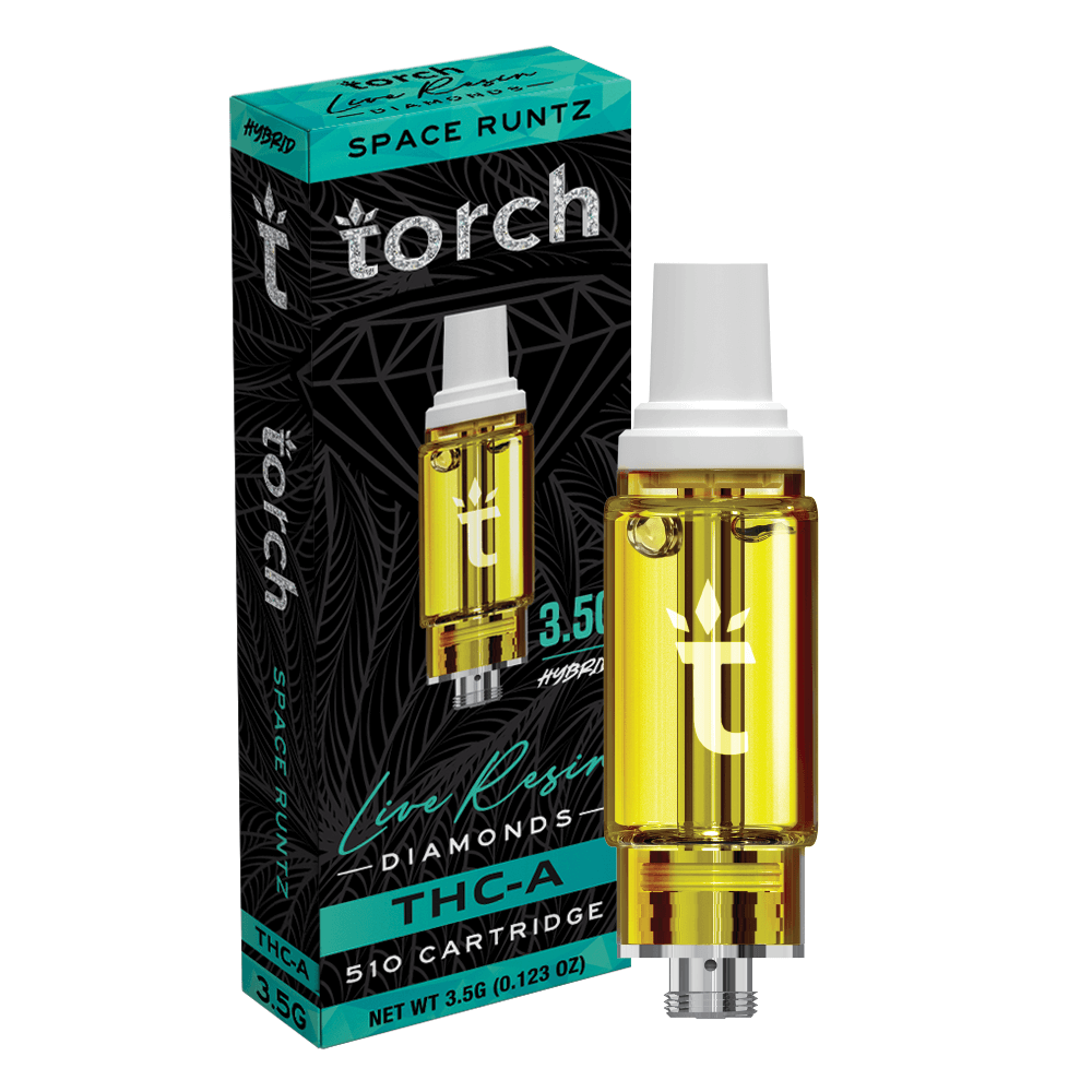 Torch Live Resin Diamond 3.5g THC-A Cartridges 5ct Box