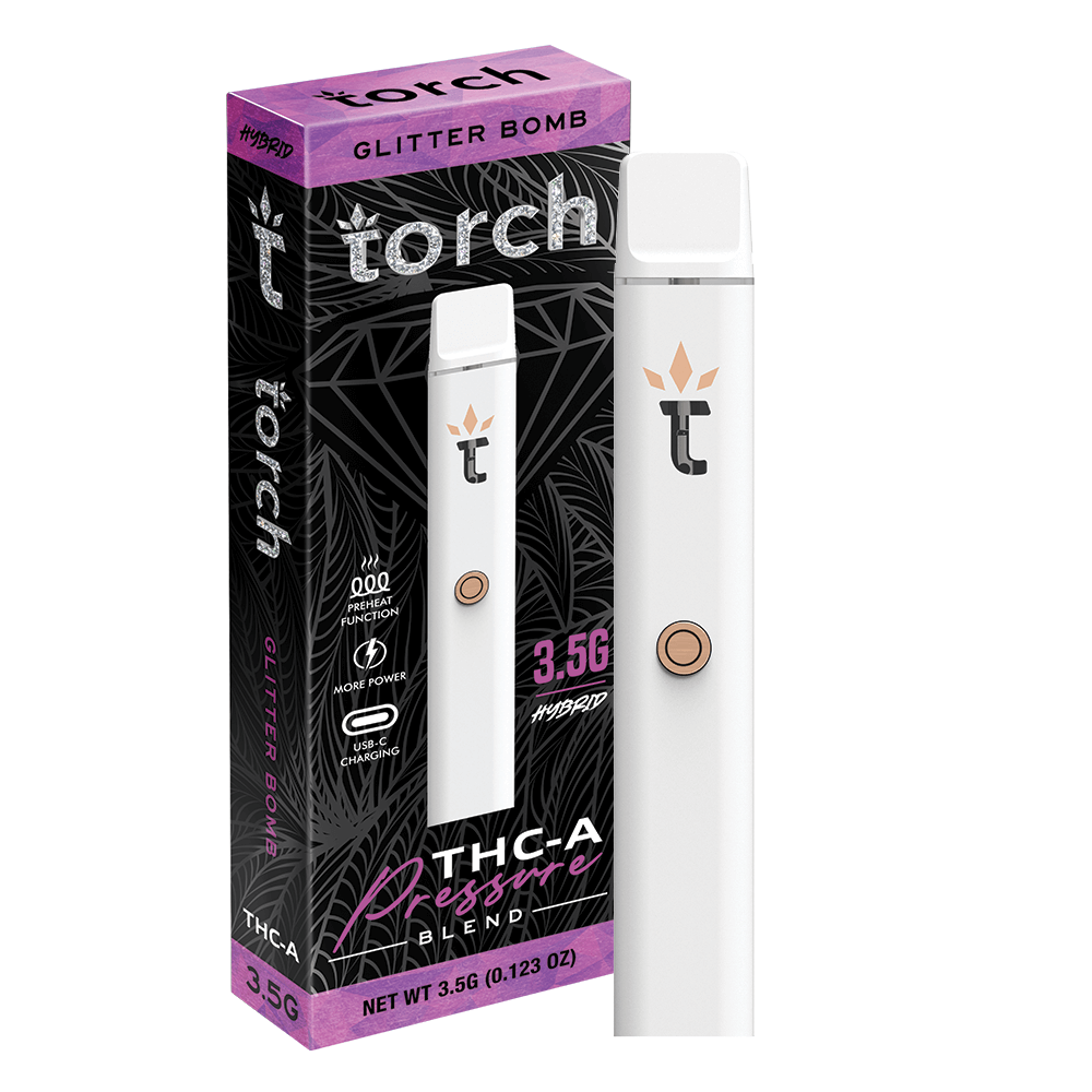 Torch 3.5g THC-A Pressure Blend Disposable 5ct box