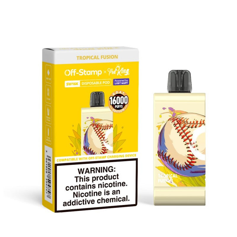 Off-Stamp SW16000 Pod Disposable 5ct Display