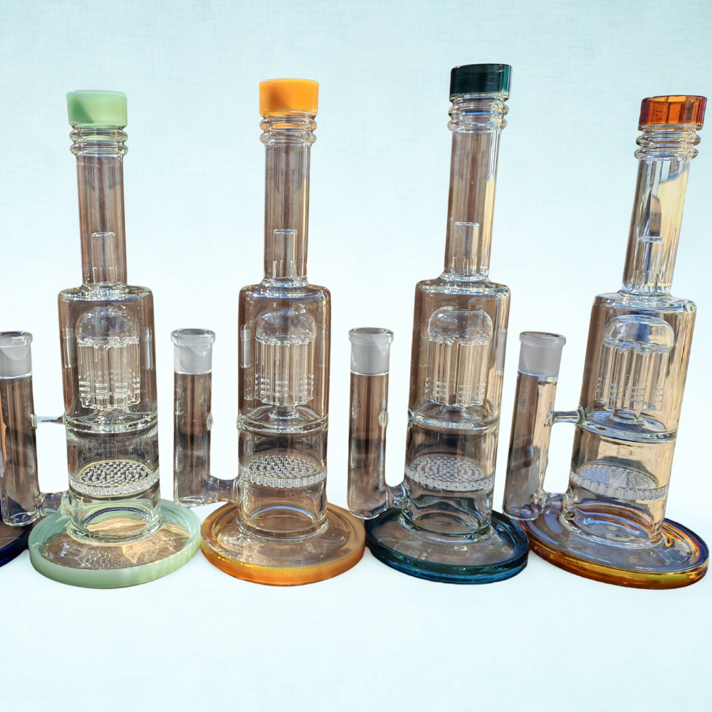 ESC044 12" Straight Water Pipe Assorted Colors