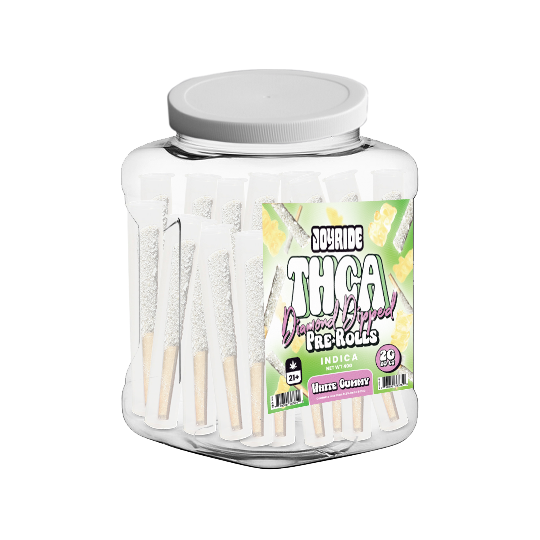 Joyride 2g Diamond Coated Prerolls 20ct Tub Display