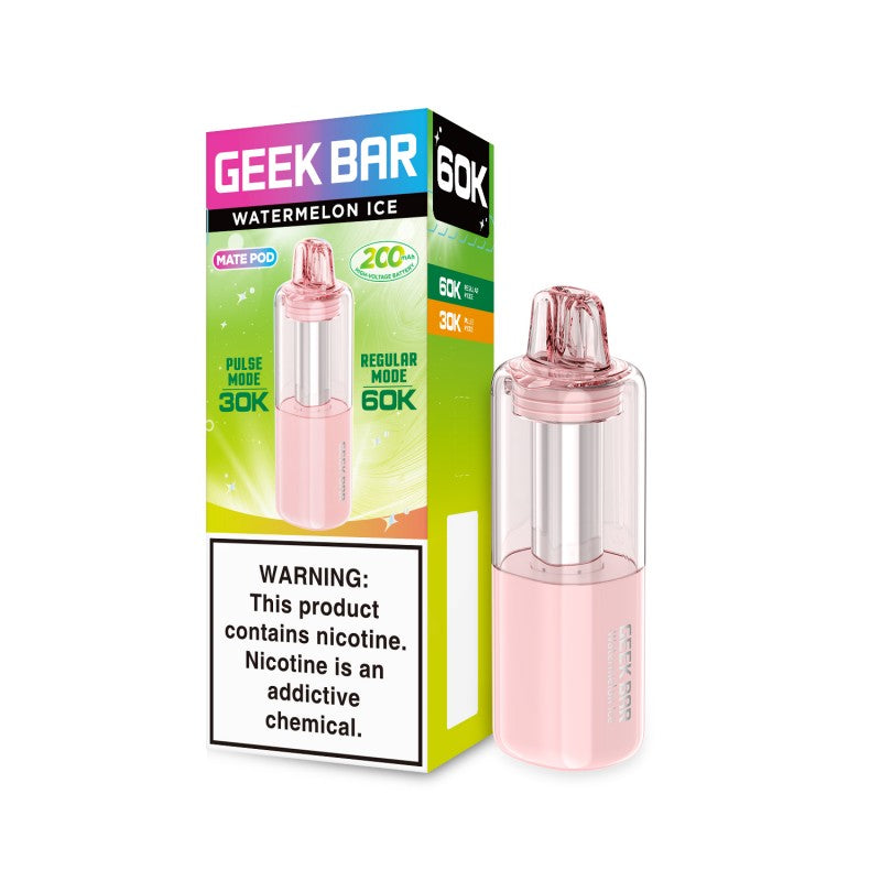 Geekbar Mate 60K Disposable Pod 5ct Display