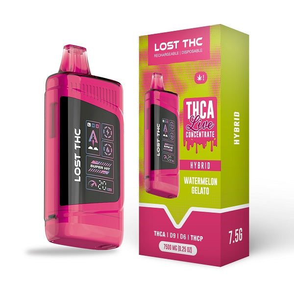 Lost THC V3 7.5 Gram THCA Disposable 5ct Display