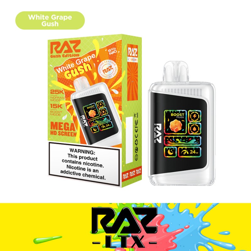 RAZ LTX 25000 Disposable 5ct Display