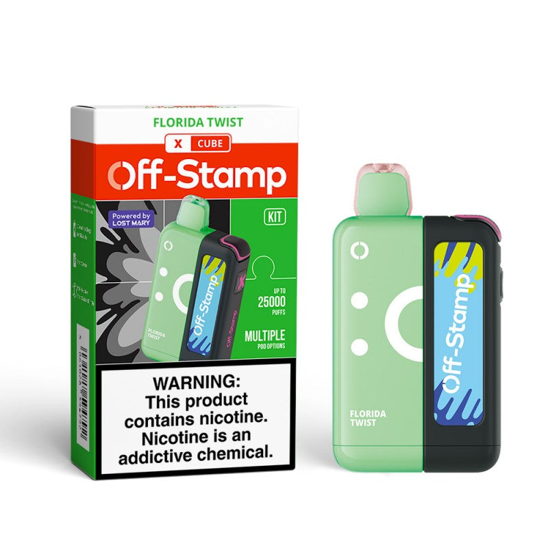 Off-Stamp X-Cube 25K Disposable KIT 5ct Display