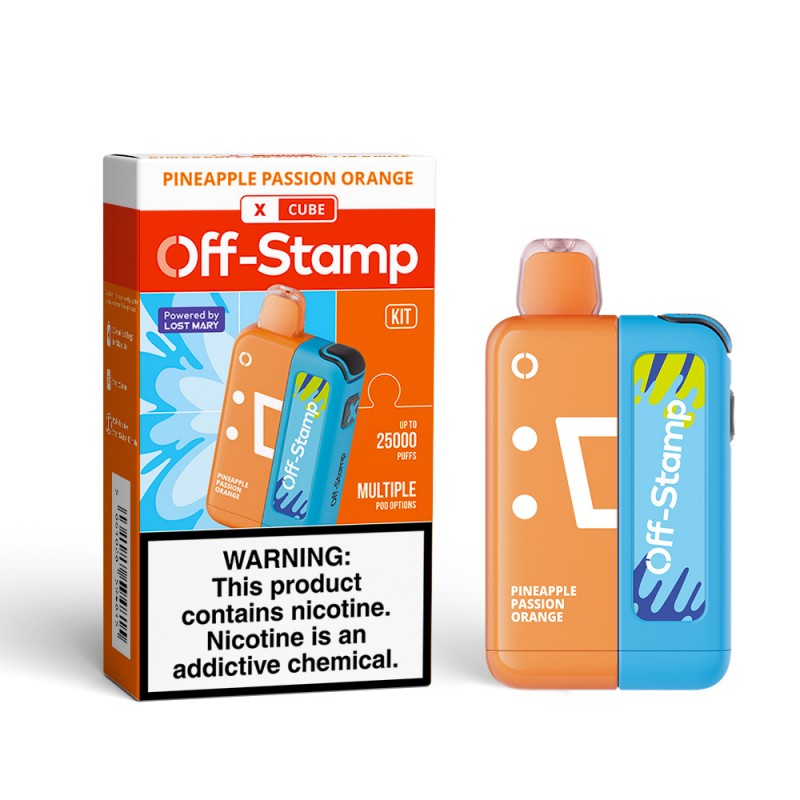 Off-Stamp X-Cube 25K Disposable KIT 5ct Display