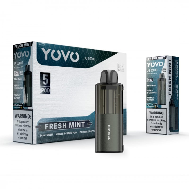 Yovo JB50000 Disposable POD 5ct Display