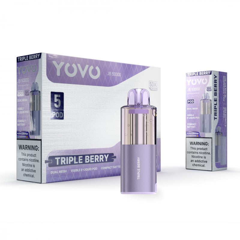 Yovo JB50000 Disposable POD 5ct Display