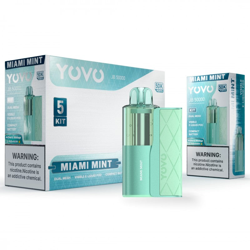 Yovo JB50000 Disposable KIT 5ct Display