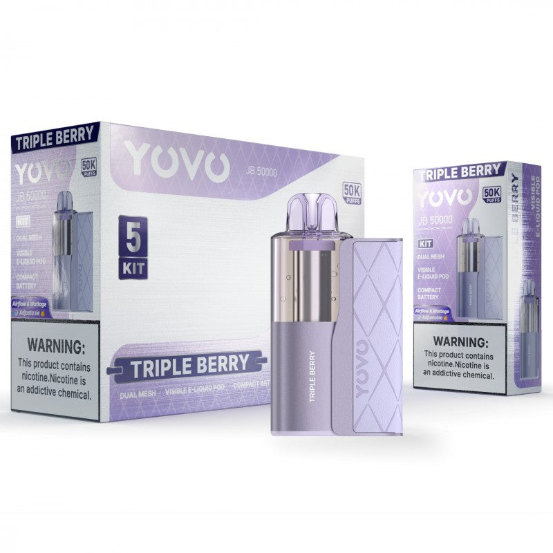 Yovo JB50000 Disposable KIT 5ct Display