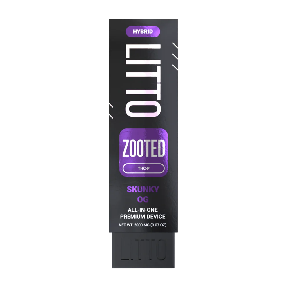 Litto ZOOTED THC-P Disposable 2G 5ct Box