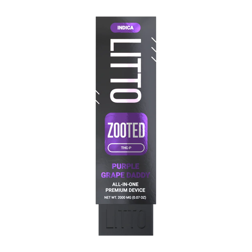 Litto ZOOTED THC-P Disposable 2G 5ct Box