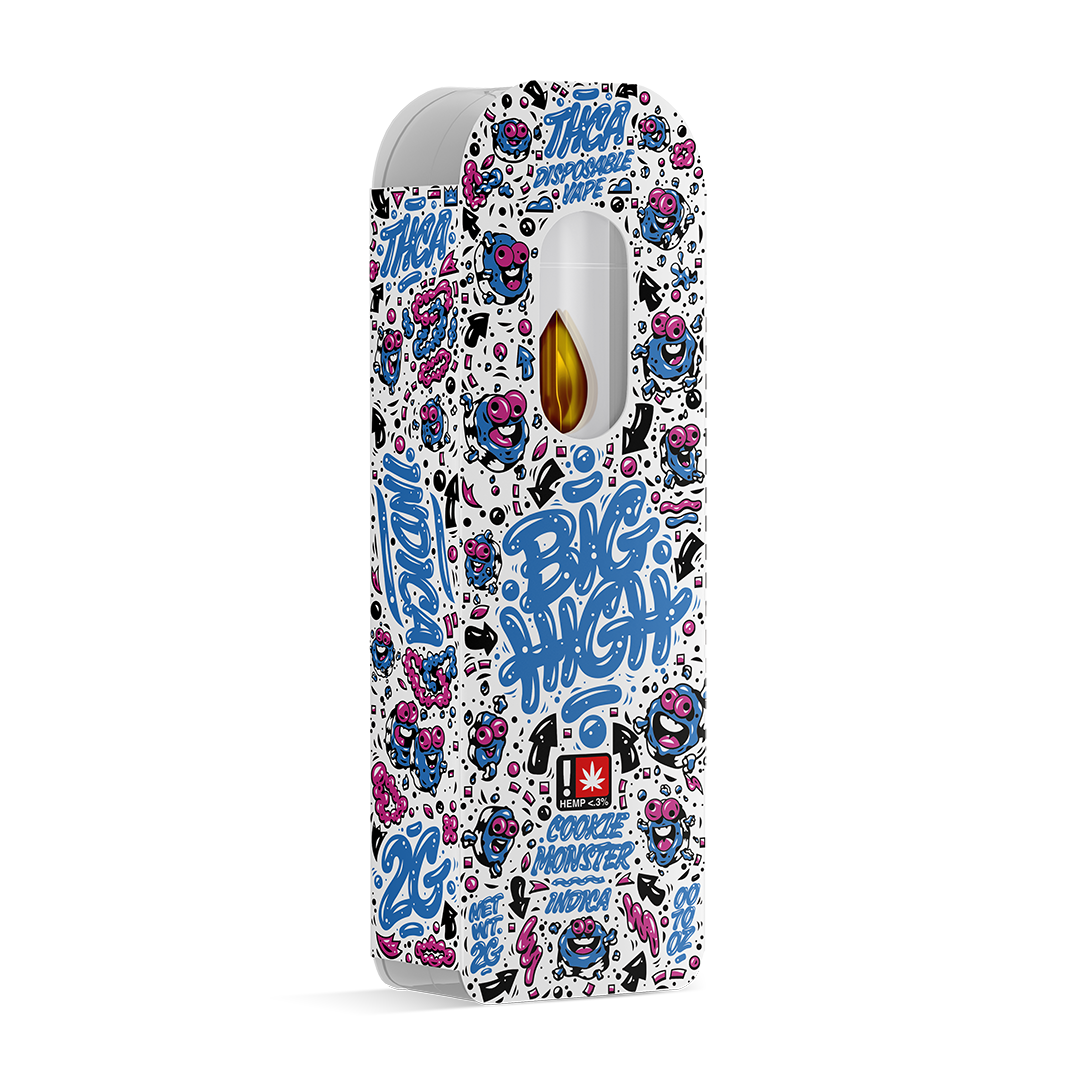 Big High 2g THC-A Disposable 5ct Display