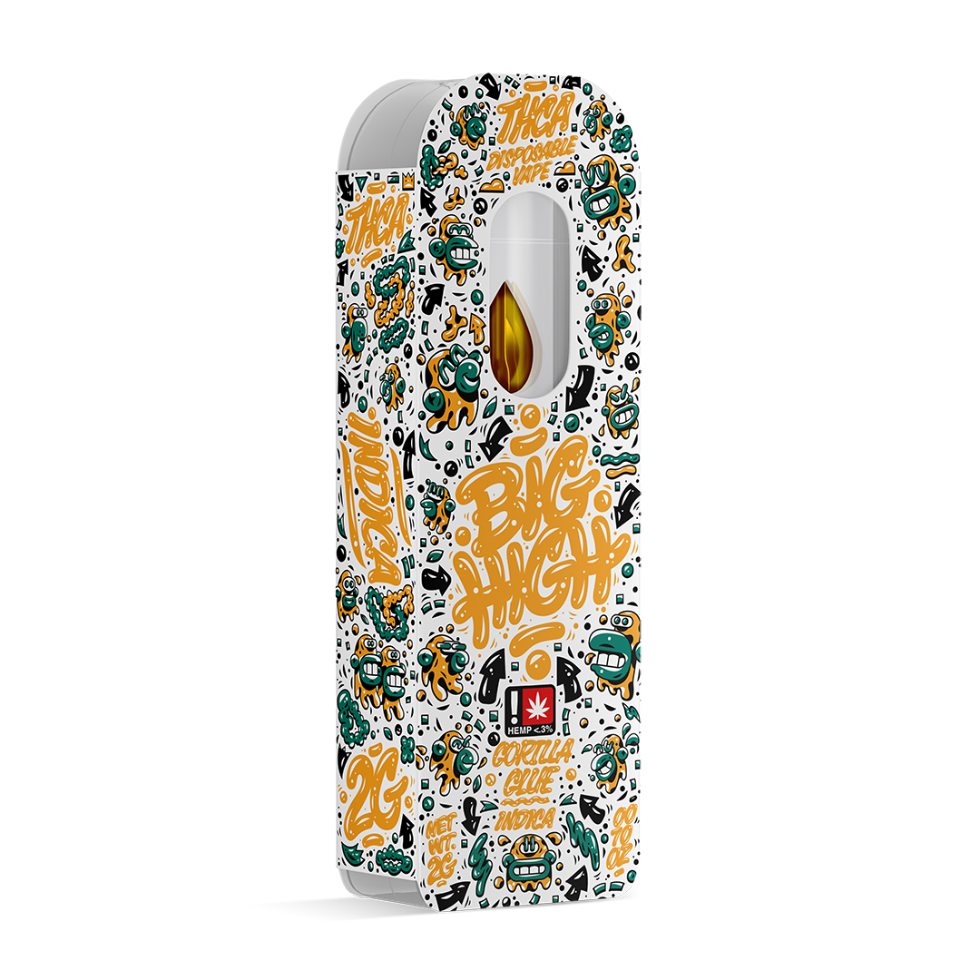 Big High 2g THC-A Disposable 5ct Display