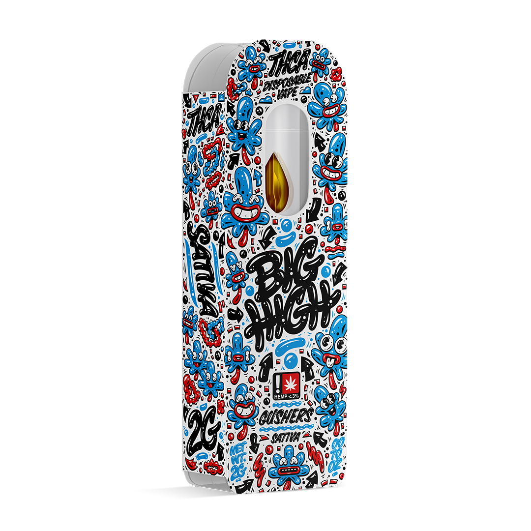 Big High 2g THC-A Disposable 5ct Display