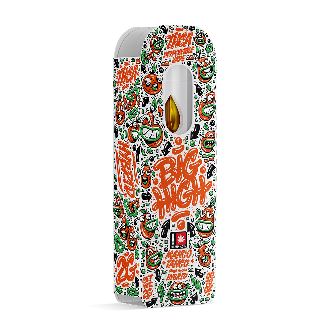 Big High 2g THC-A Disposable 5ct Display
