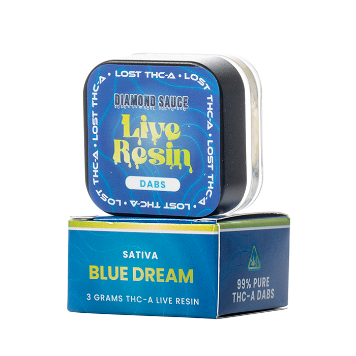 Lost Diamond Sauce 3 g Live Resin Dabs 5ct Display