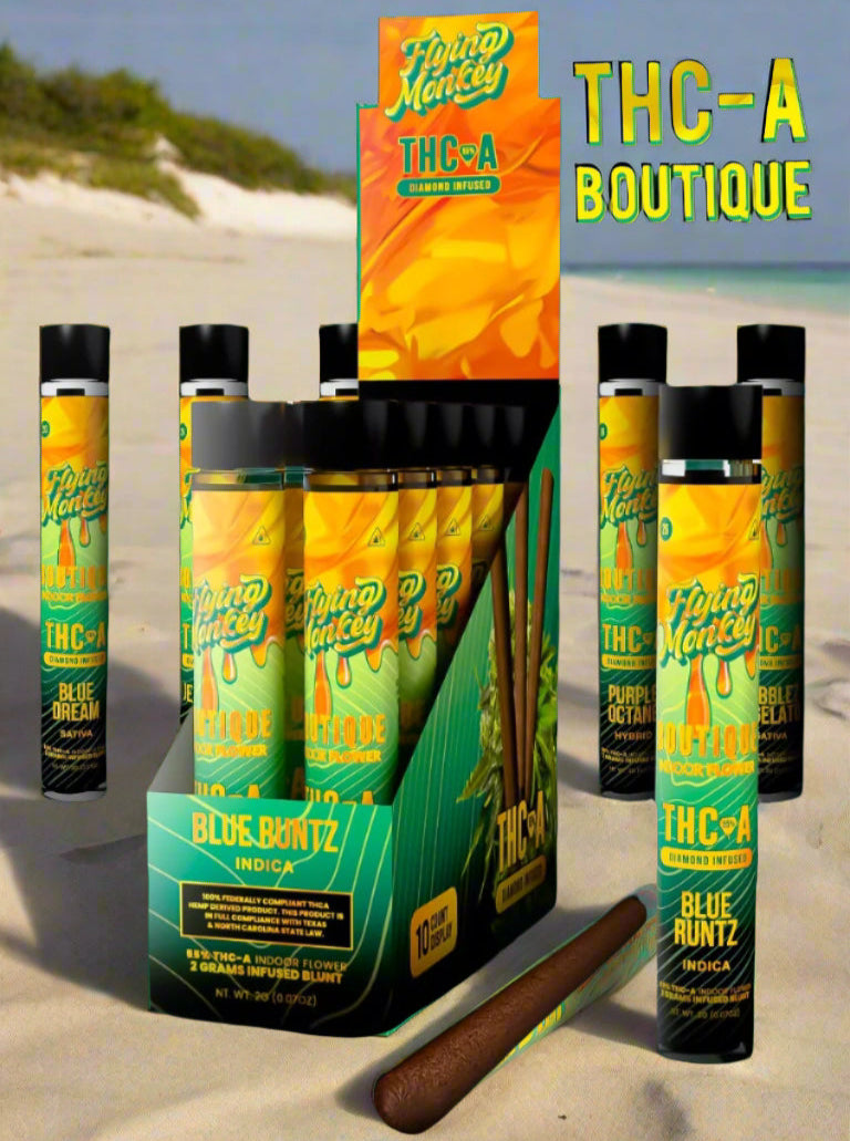 Flying Monkey Boutique 2g 55% THCA Blunt 10ct Display