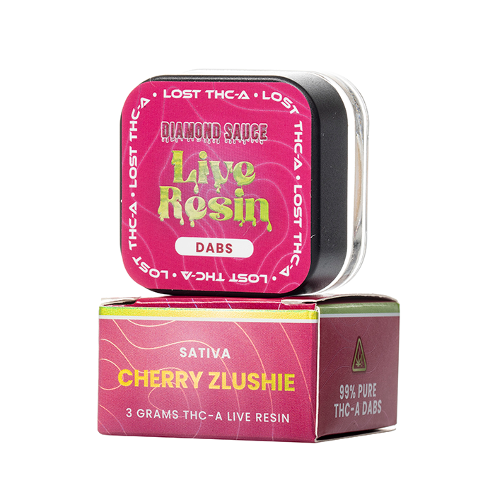 Lost Diamond Sauce 3 g Live Resin Dabs 5ct Display