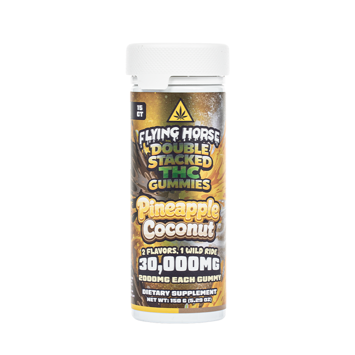 Flying Horse Double Stacked 15ct 30,000mg THCP Gummies