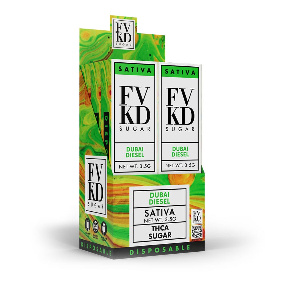 FVKD Exotics 3.5g THC-A Sugar Live Rosin Disposable