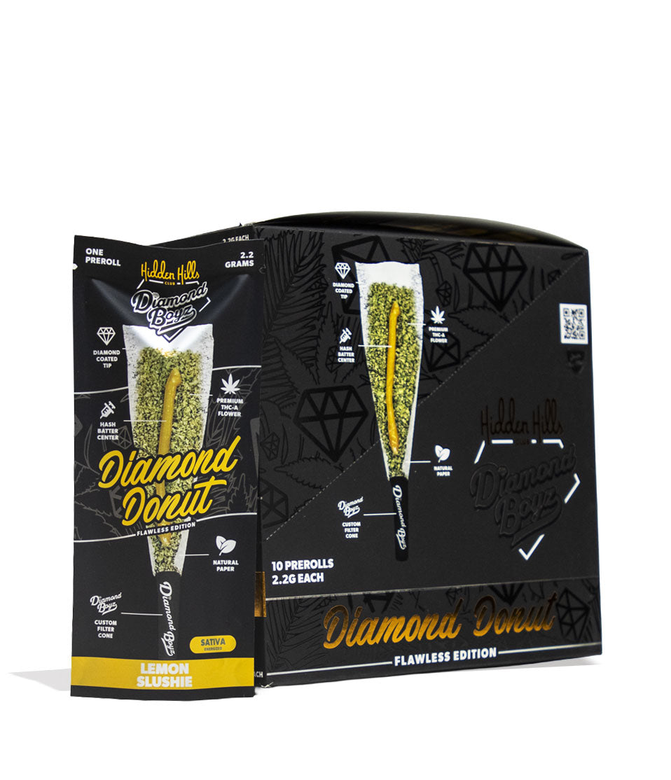 Hidden Hills Diamond Boyz Diamond Donut THC-A Pre Roll 2.2g 10ct Display