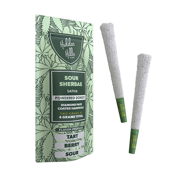 Hidden Hills Powdered Donuts 2x2g THCA Pre-Rolls 10ct Display