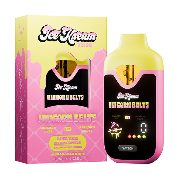 Ice Kream THCA Trios 3.5g Disposable 5ct Display