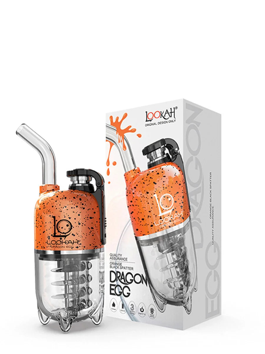 LOOKAH Dragon Egg 950mAh Portable Handheld E-Rig Bubbler Spatter Edition