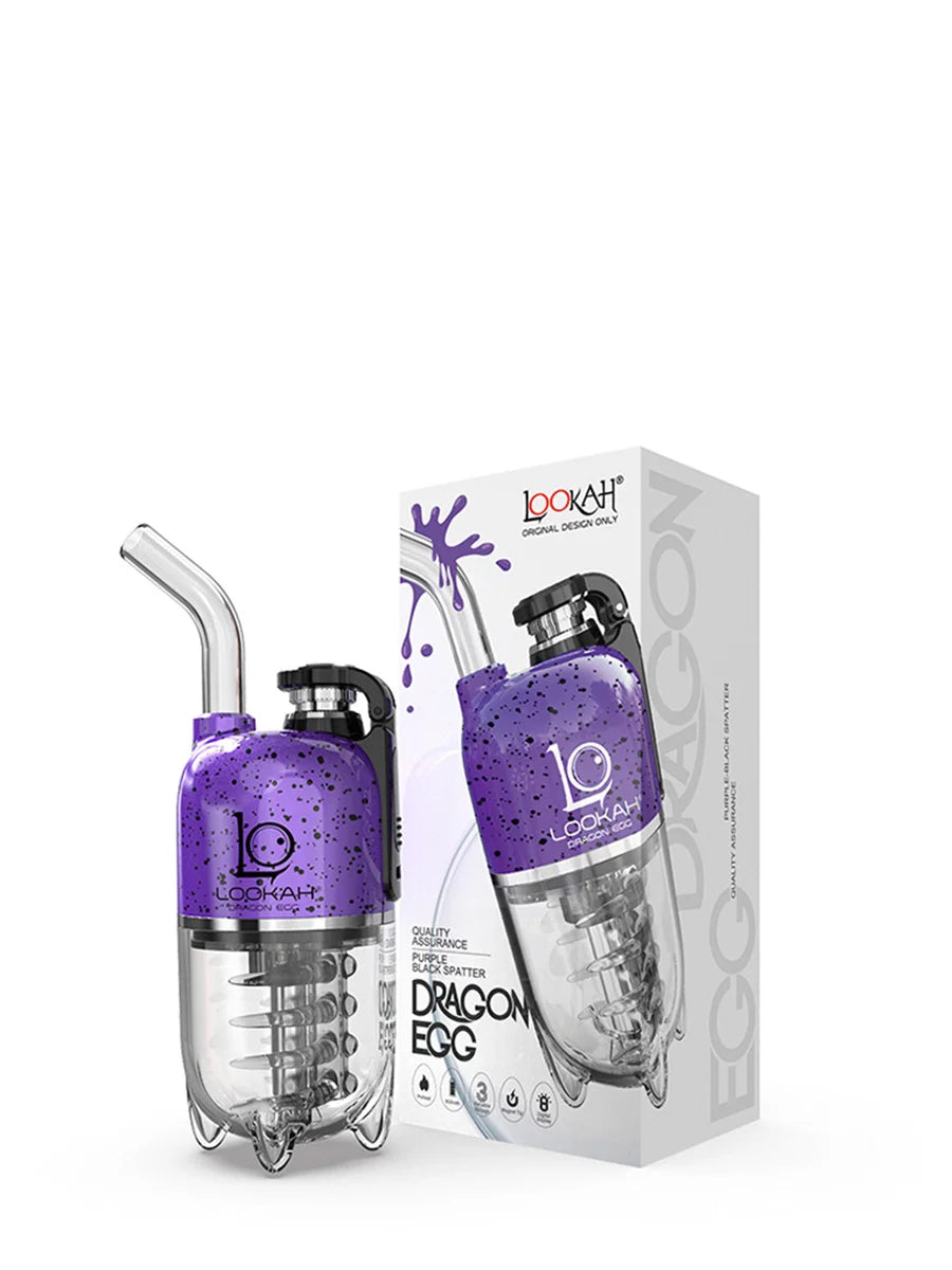 LOOKAH Dragon Egg 950mAh Portable Handheld E-Rig Bubbler Spatter Edition