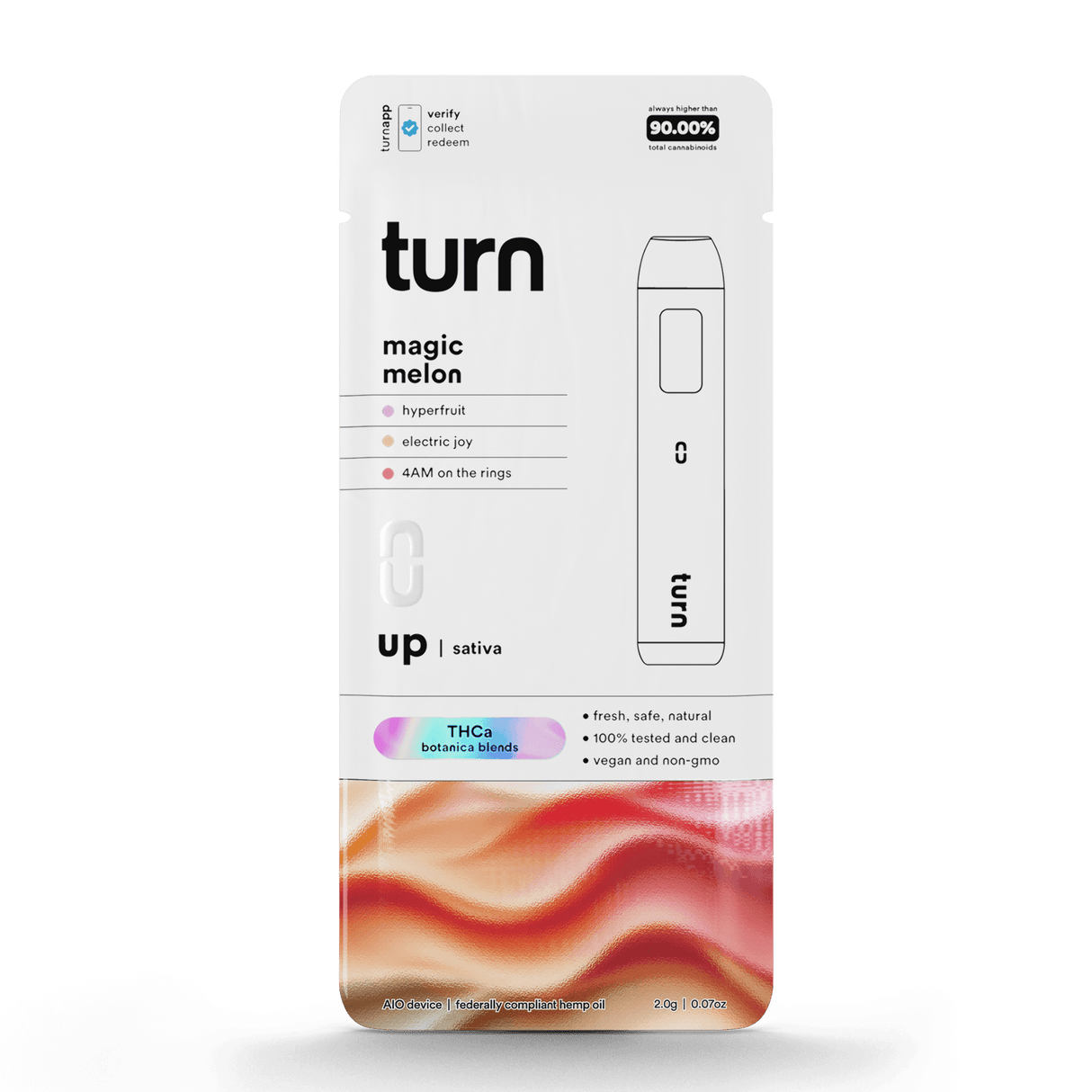 Turn THC-A Botanica Blend 2g Disposable 10ct Display