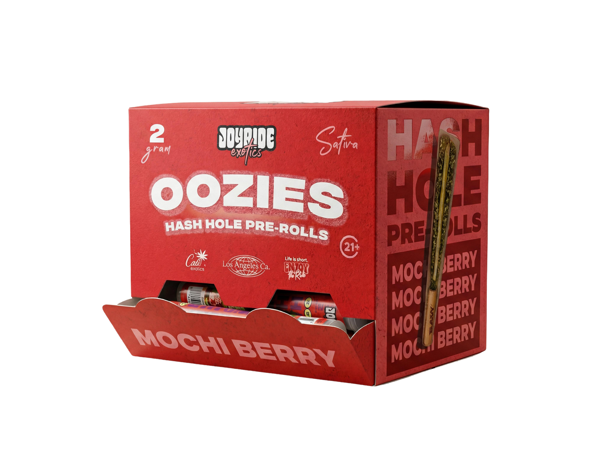 Joyride Oozies 2g THCA Hash Holes 20ct Display