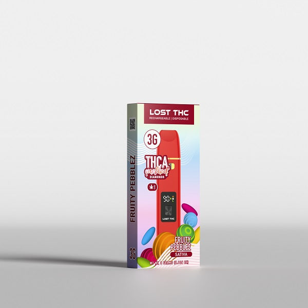 Lost THC V4 3g THC-A Disposable 5ct Display