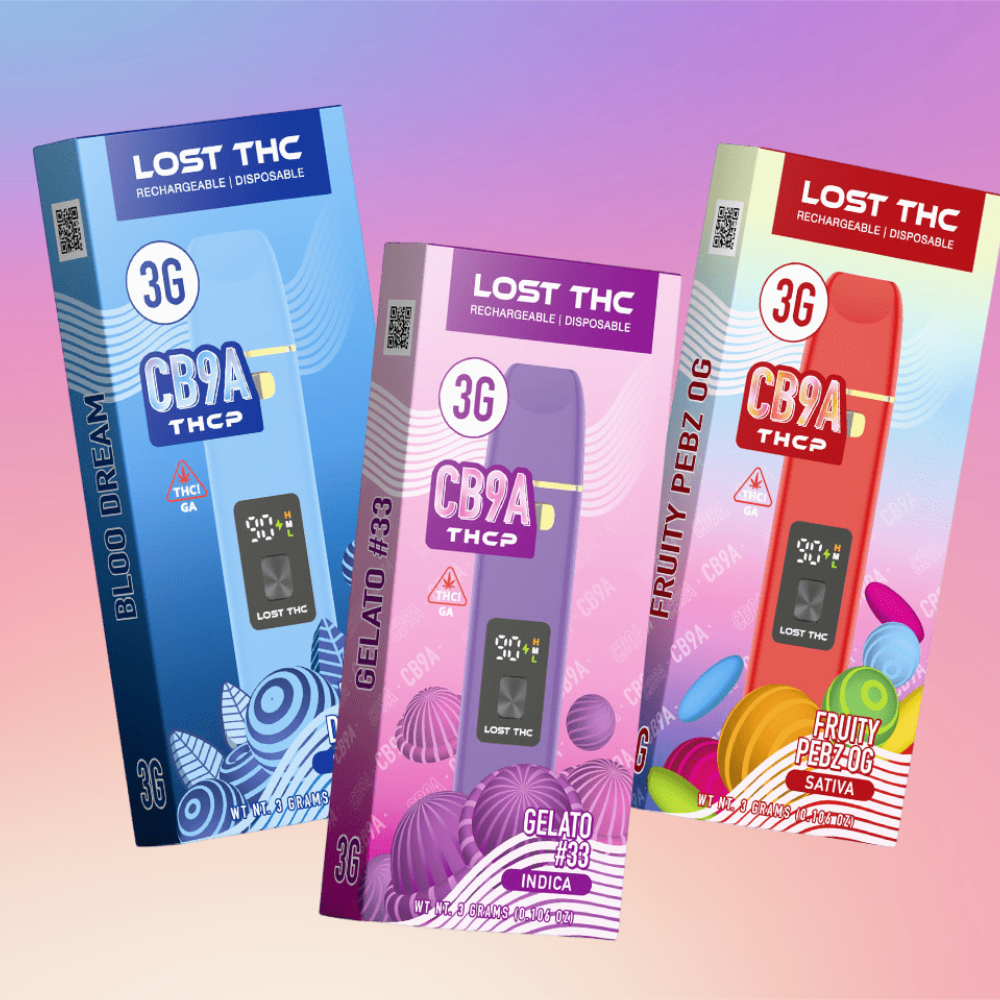 Lost THC V4 3g THC-A Disposable 5ct Display