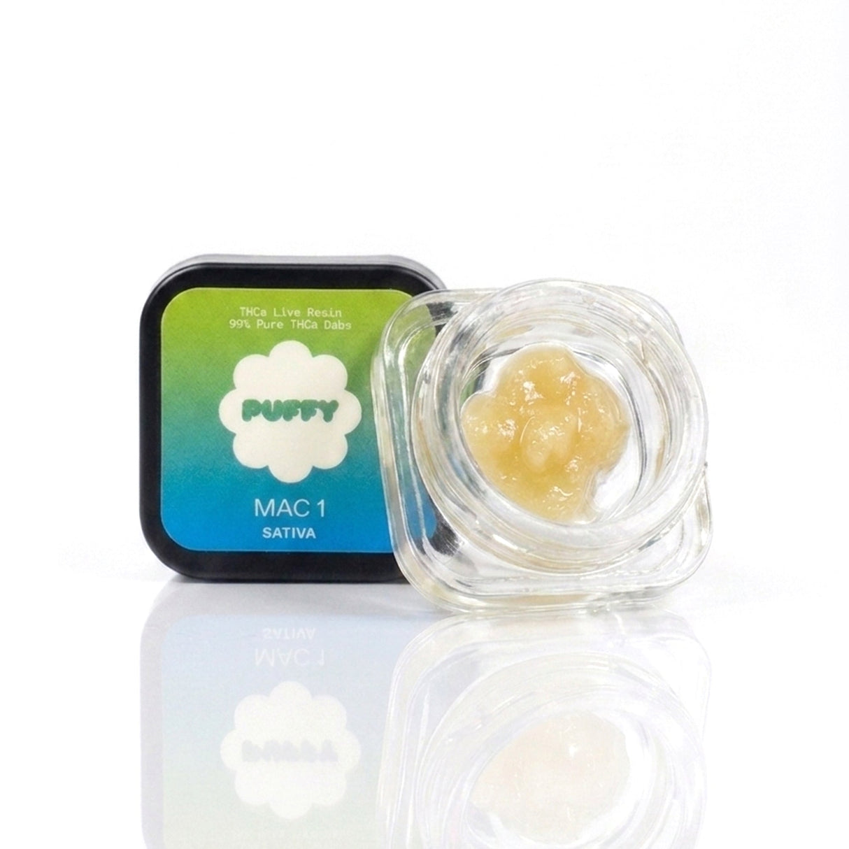 Puffy 2.5g THC-A Live Resin Dab Badder 5ct Display