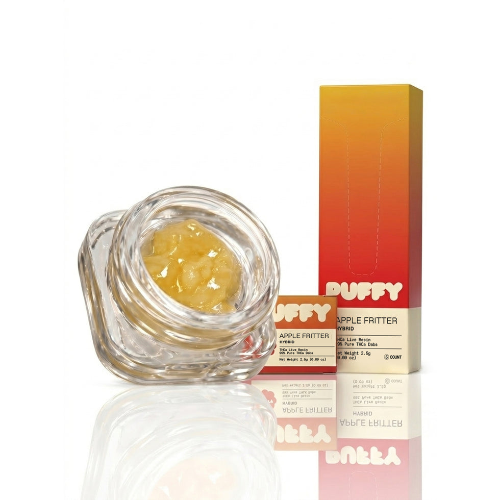 Puffy 2.5g THC-A Live Resin Dab Badder 5ct Display