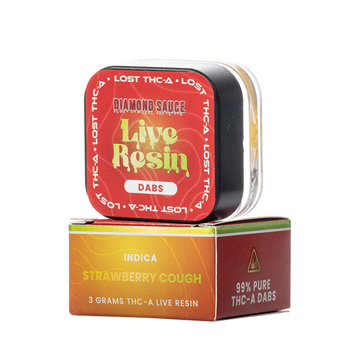 Lost Diamond Sauce 3 g Live Resin Dabs 5ct Display