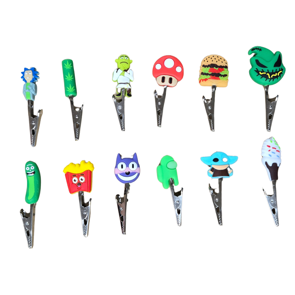 Cigar Holder Clip w Character Designs 150ct Jar