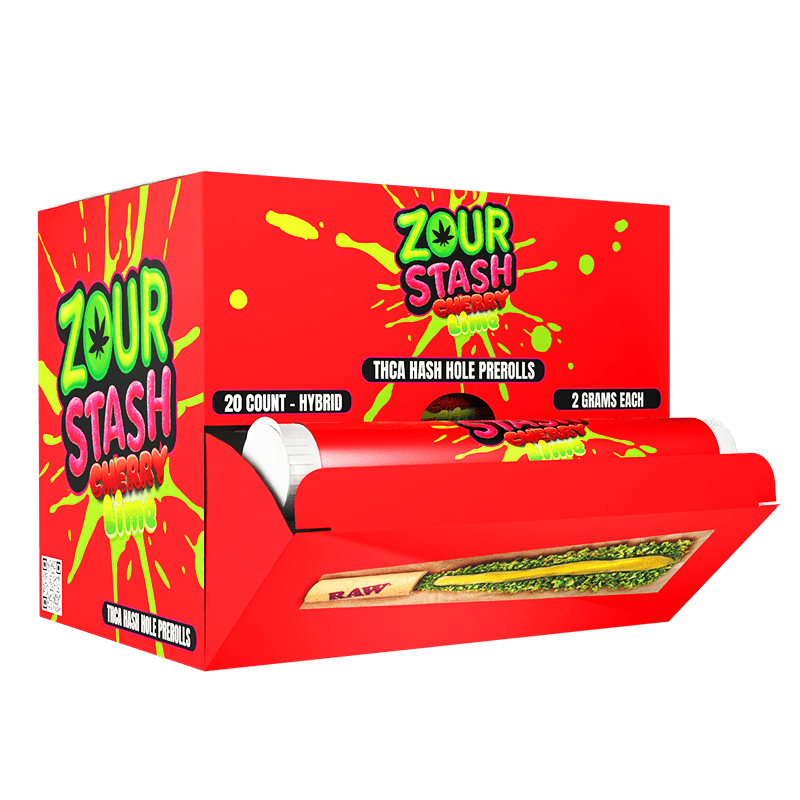 Zour Stash 2g THCA Hash Holes 20ct Display