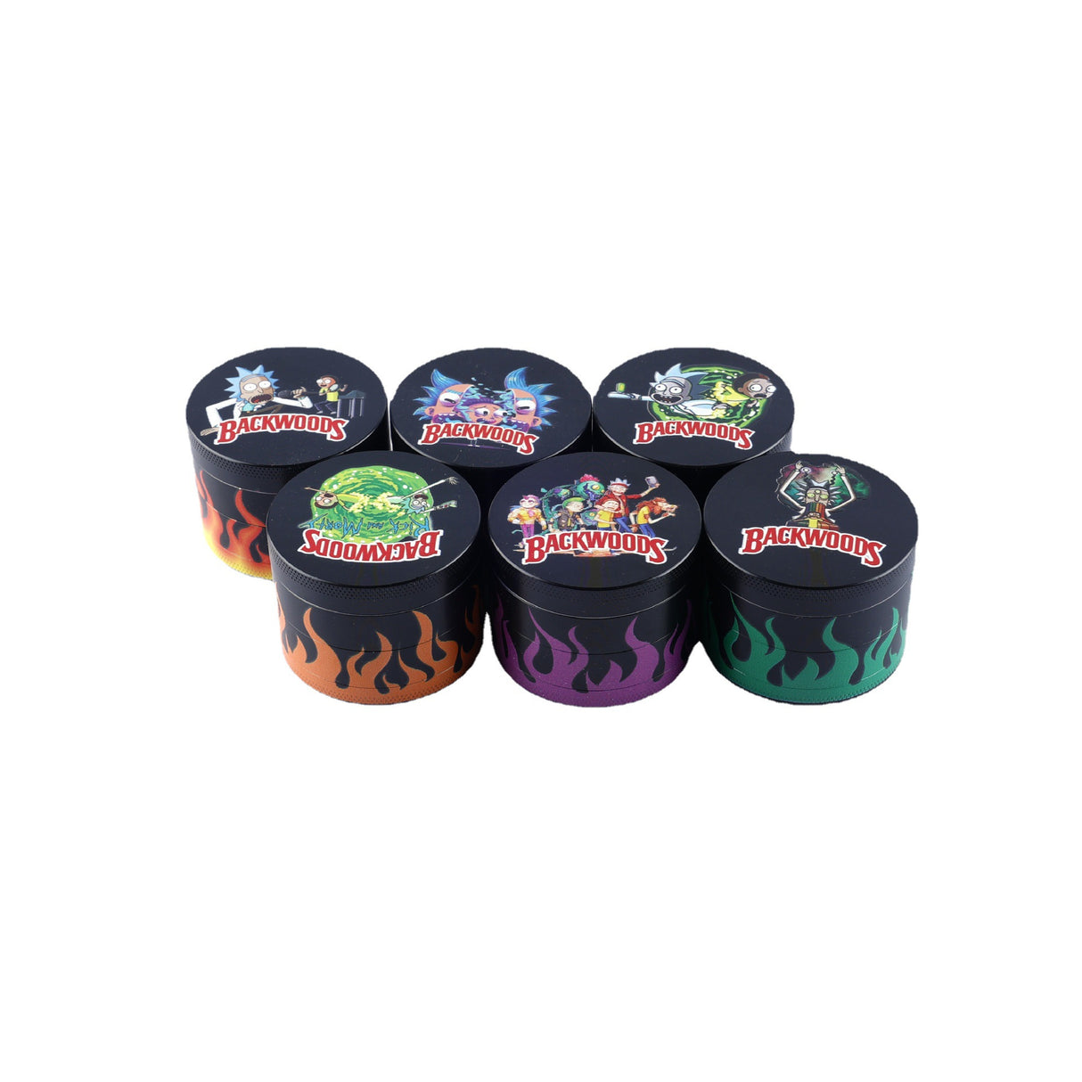 Aluminum 40MM R&M Backwoods Grinder 12ct Display