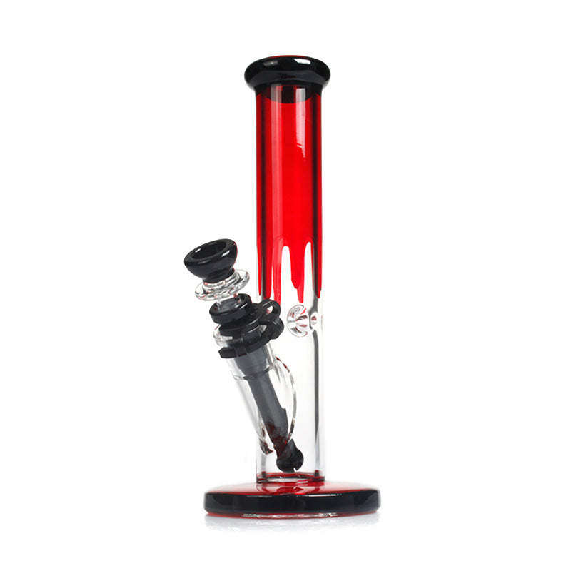 PHX116 Phoenix Star Glass Straight Tube 10in Waterpipe