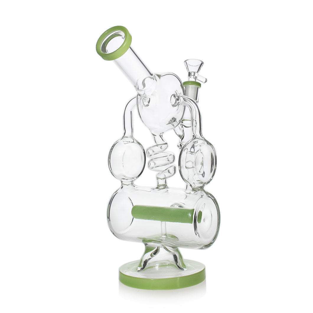𝗦𝗣𝟮𝟴𝟲 Recycler w/ Inline Diffuser Perc 11in Water Pipe
