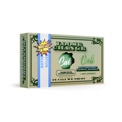 Cali Loose Change 1g THC-P, Delta-8 Disposable 6ct Display