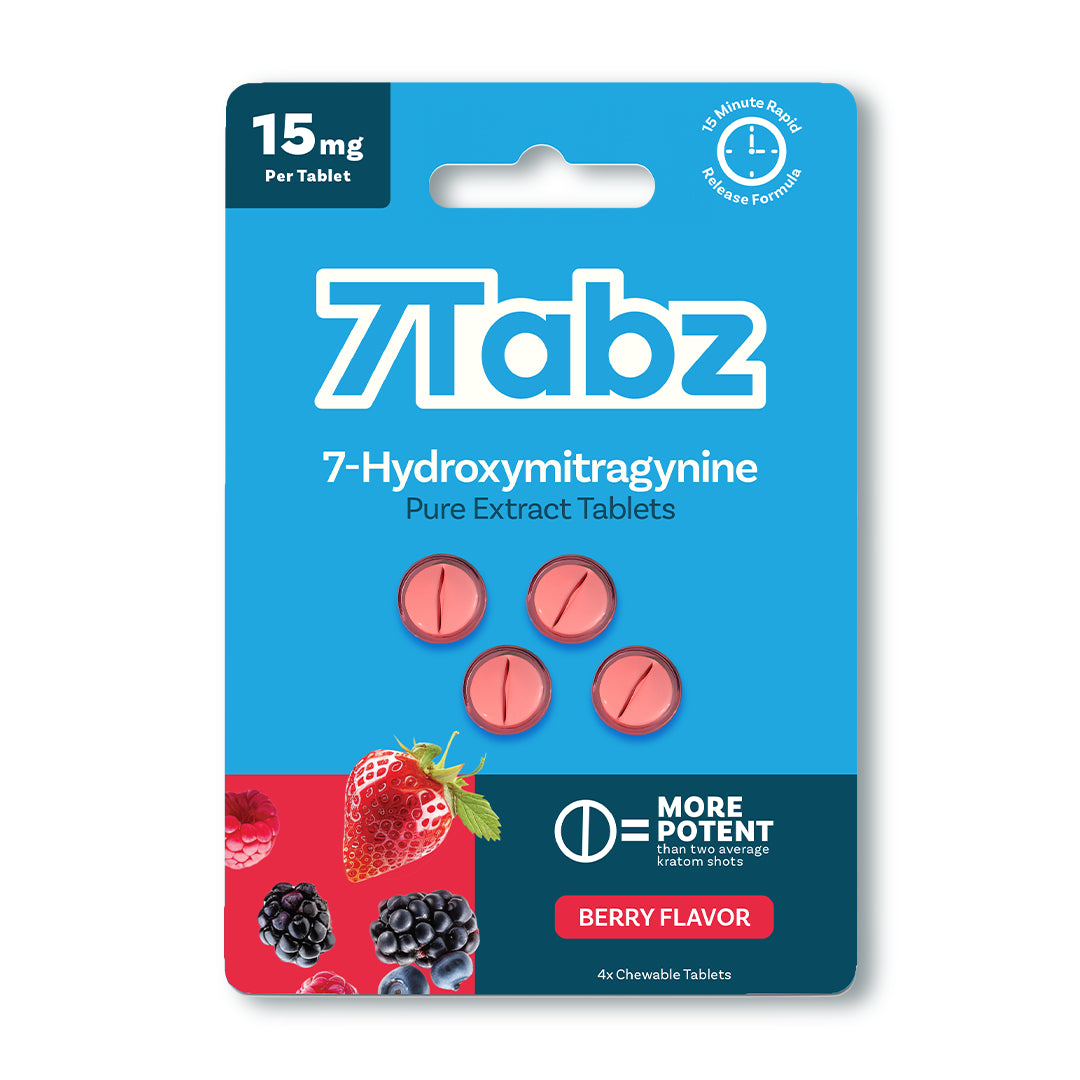 7 Tabz 15 mg 4 pack 7-Hydroxy Tablets