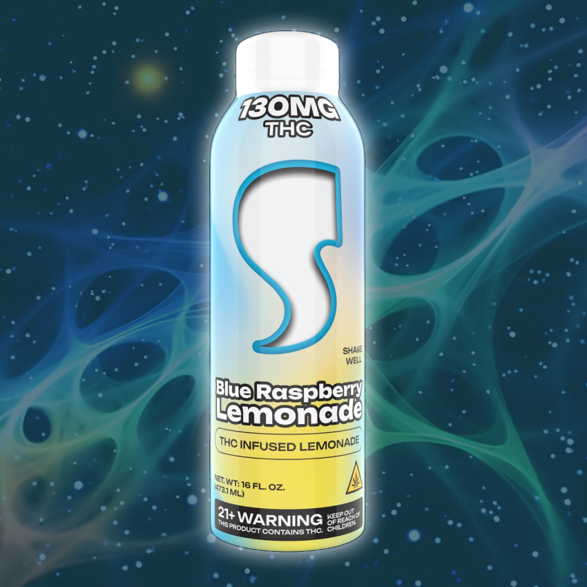 Spectral 130mg THC Infused Lemonade 4ct Display