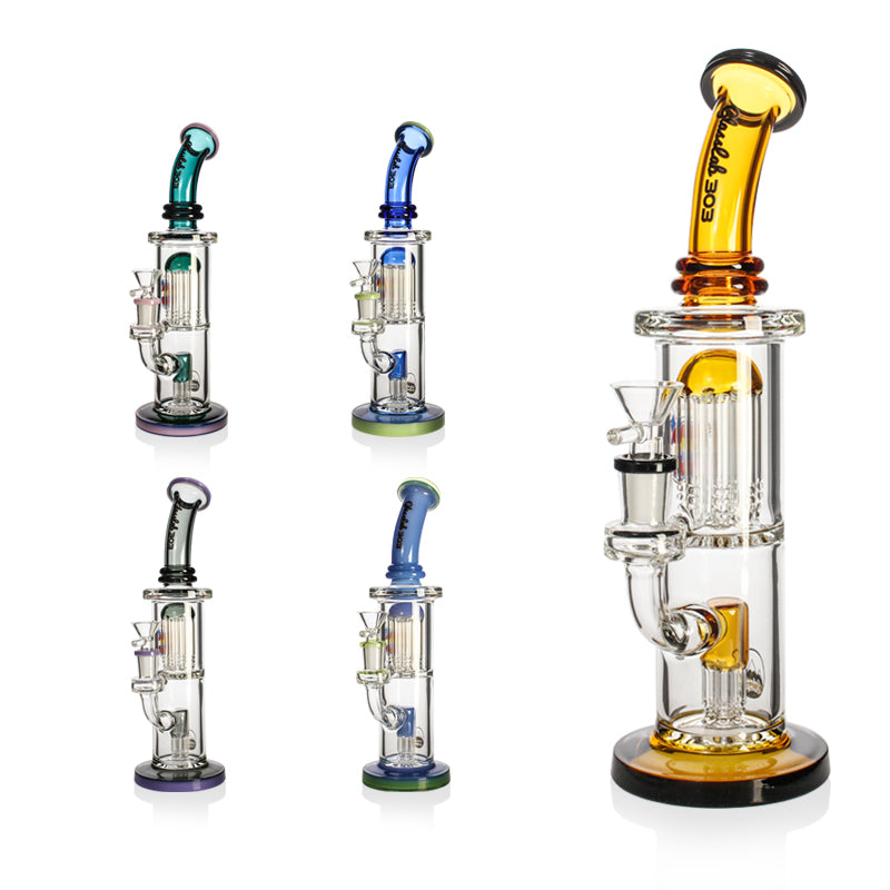 𝗦𝗣𝟮𝟵𝟲 8 Arm Welded Tree Perc 11in Water Pipe