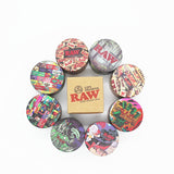 Aluminum 50MM Grinder Raw 12ct Display