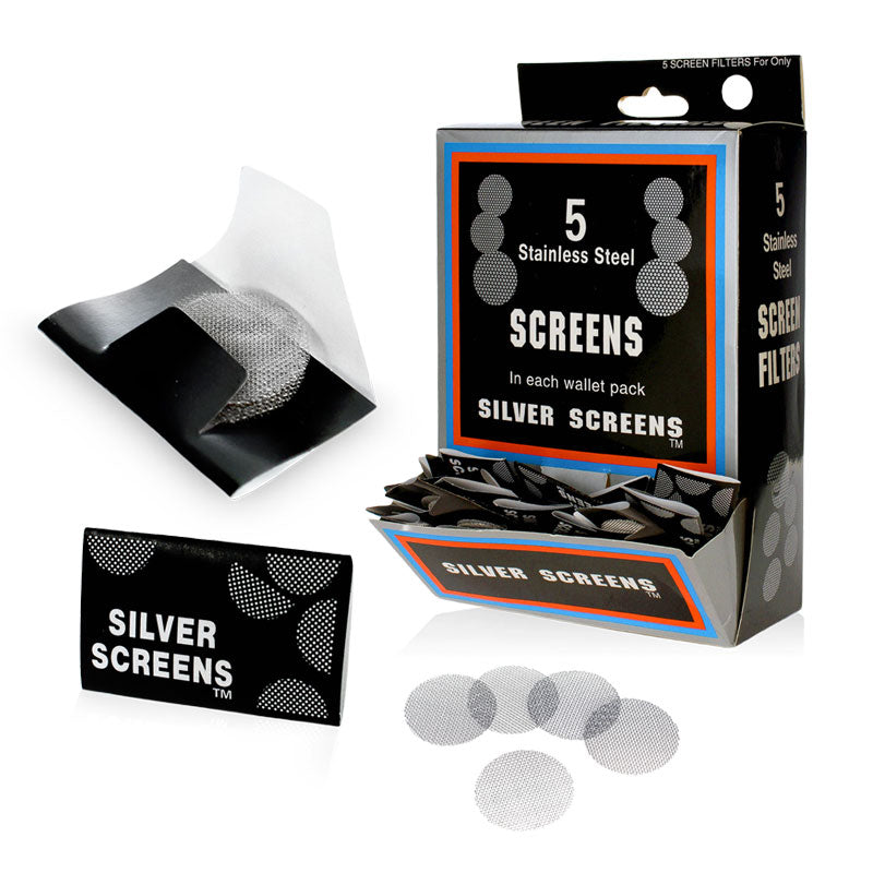 Silver Screens 16mm 5pcs per Pack 100ct Box