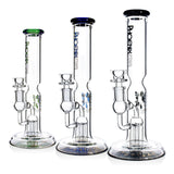 HF220 Phoenix Star Glass Straight Pipe 10in Waterpipe